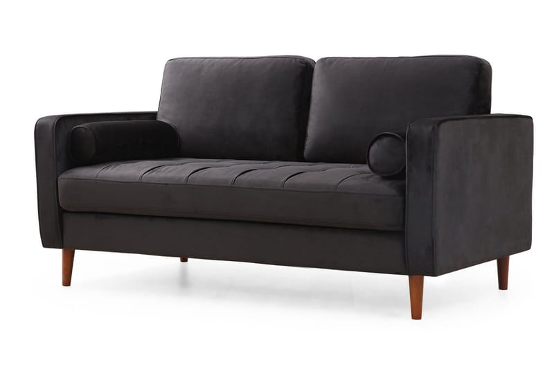 Mirrilnesh Sofa 2-seters - Svart - Møbler - Sofaer - 2 seter sofa