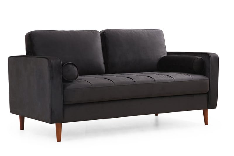 Mirrilnesh Sofa 2-seters - Svart - Møbler - Sofaer - 2 seter sofa