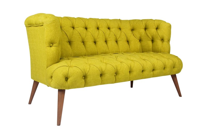 Monroew 2-seters Sofa - Grønn/Natur - Møbler - Sofaer - 2 seter sofa