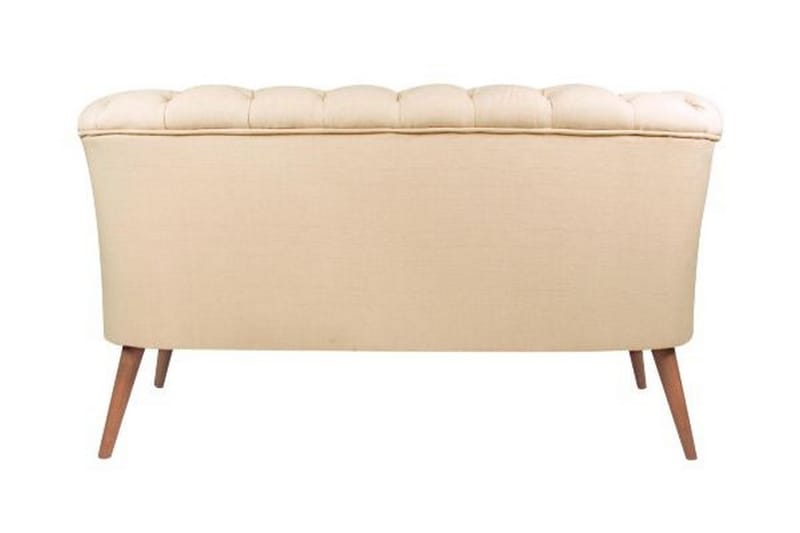 Monroew 2-seters Sofa - Kremhvit/Natur - Møbler - Sofaer - 2 seter sofa