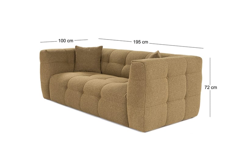 Octavian Sofa 2-seter - Khaki - Møbler - Sofaer - 2 seter sofa