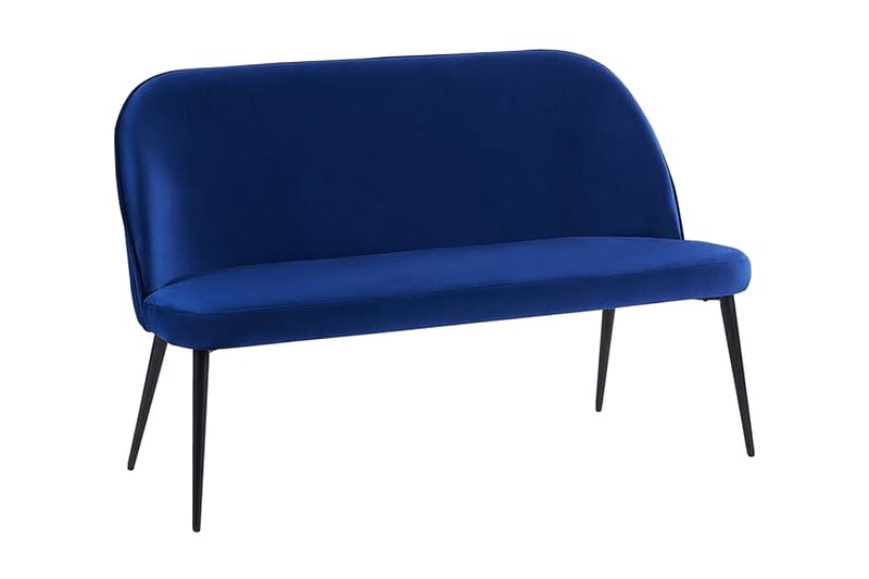 Osbyn 2-seters Sofa - Fløyel/Blå - Møbler - Sofaer - 2 seter sofa