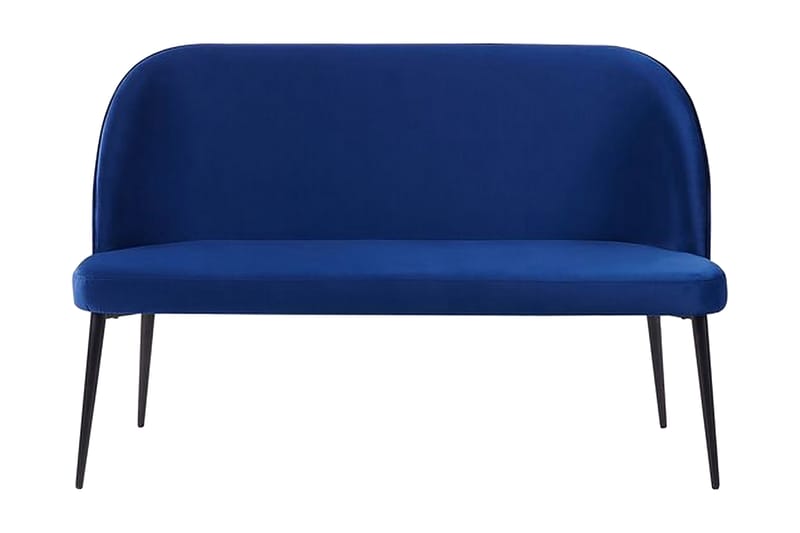 Osbyn 2-seters Sofa - Fløyel/Blå - Møbler - Sofaer - 2 seter sofa