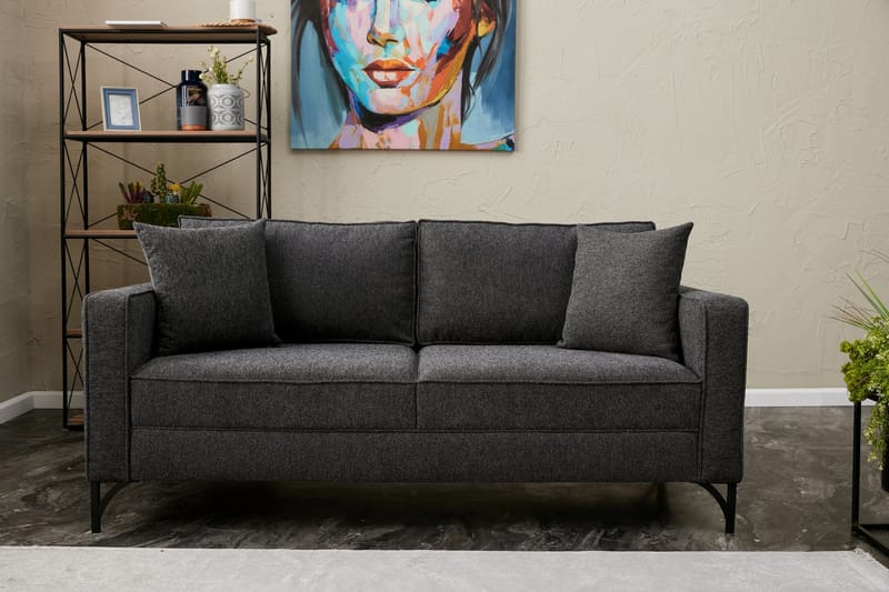 Retzow Sofa 2-seter - Antrasitt - Møbler - Sofaer - 2 seter sofa