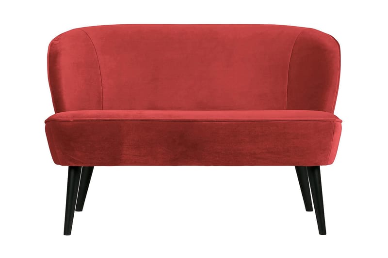 Serra 2-seters Sofa - Fløyel/Mørkerosa - Møbler - Sofaer - 2 seter sofa