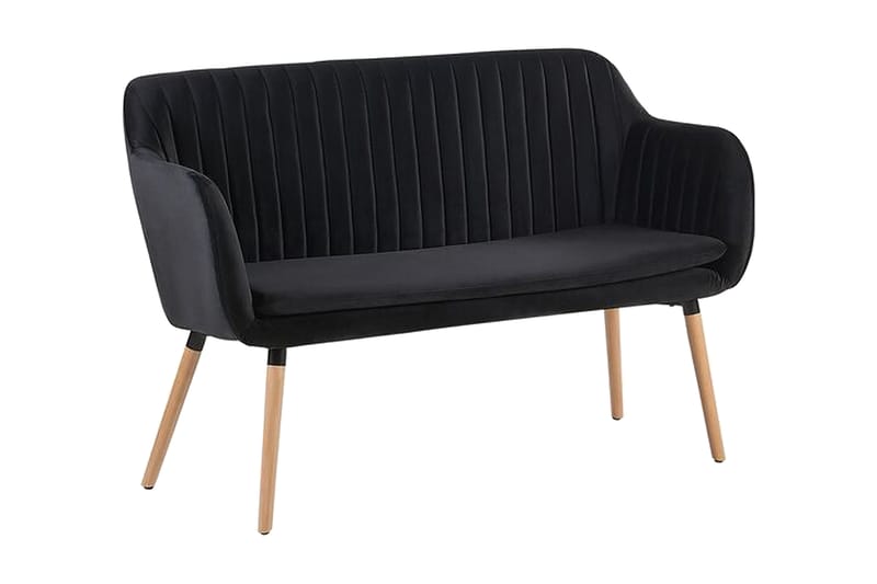 Tabyn 2-seters Sofa - Svart - Møbler - Sofaer - 2 seter sofa