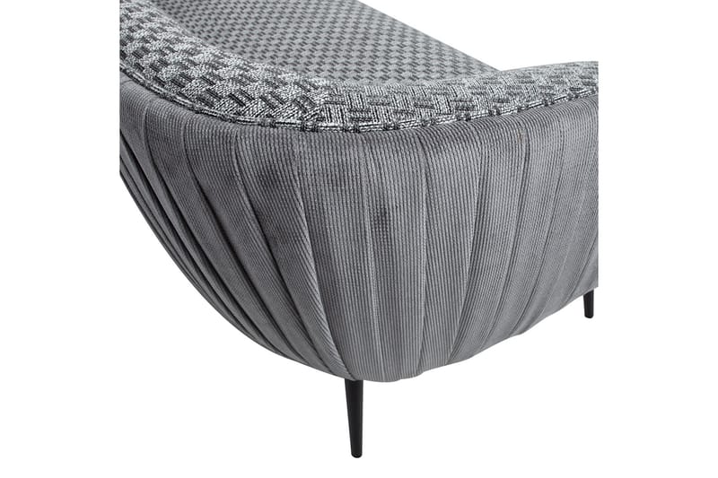 Accent Sofa Grå - Møbler - Sofaer - Sofa 3 seter