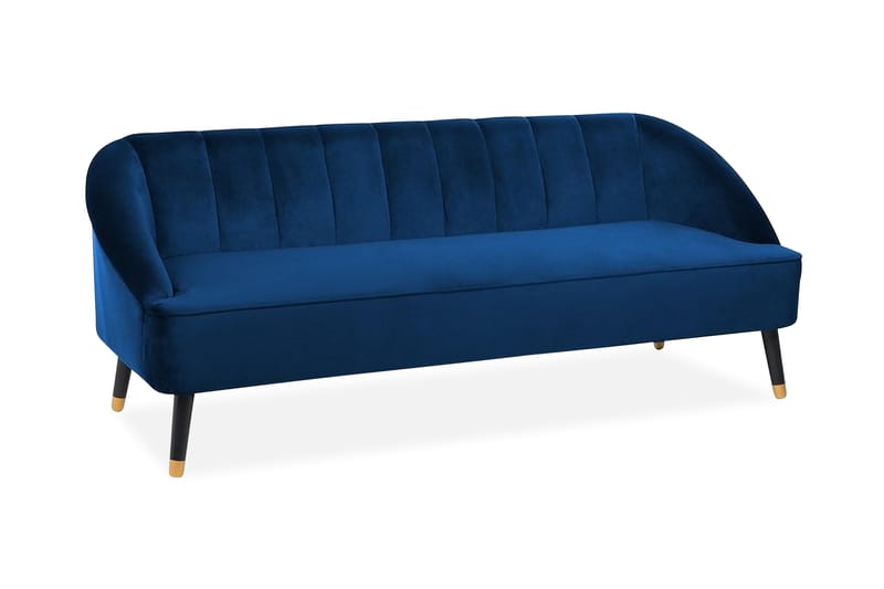 Alsvag Sofa 2-4 seter - Blå - Møbler - Sofaer - Sofa 3 seter