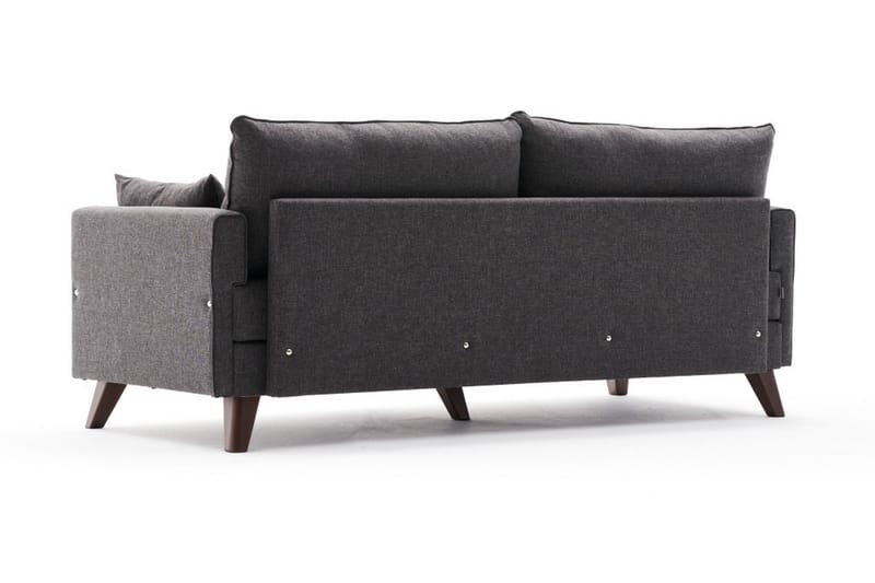 Antigua 3-seters Sofa - Anstrasitt/Brun - Møbler - Sofaer - Sofa 3 seter