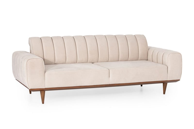 Avorju Sofa 3-seters - Krem - Møbler - Sofaer - Sofa 3 seter