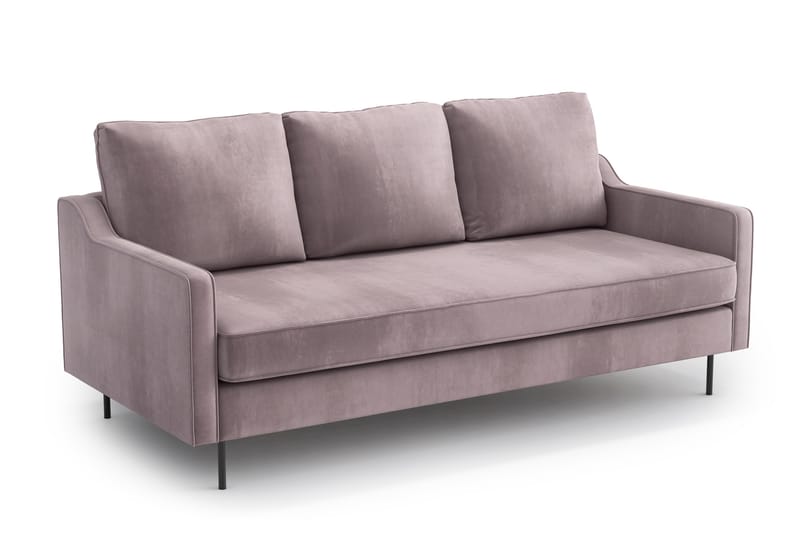 Barsta 3-seter Sofa - Rosa - Møbler - Sofaer - Sofa 3 seter