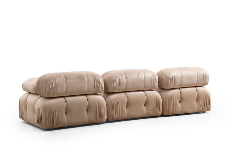 Bengul Boblende Sofa 3-seter - Beige - Møbler - Sofaer - Sofa 3 seter