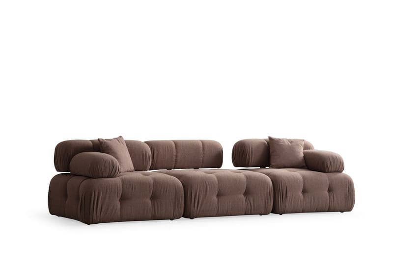 Bengul Boblende Sofa 3-seter - Cappuccino - Møbler - Sofaer - Sofa 3 seter