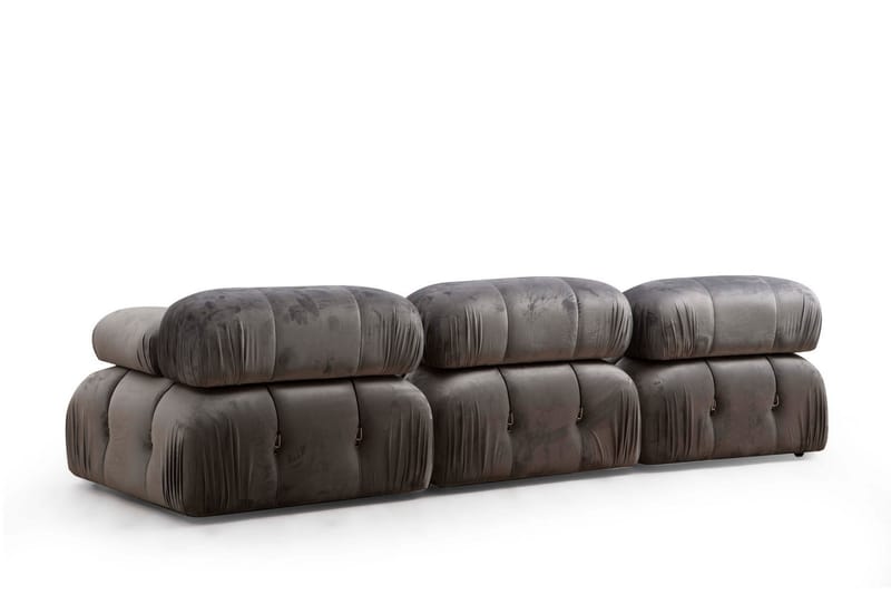 Bengul Boblende Sofa 3-seter - Grå - Møbler - Sofaer - Sofa 3 seter