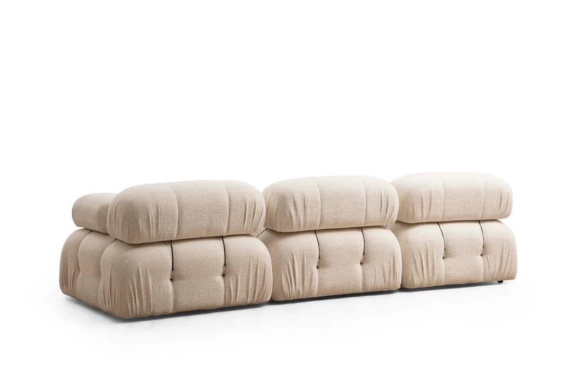 Bengul Boblende Sofa 3-seter - Lysebeige - Møbler - Sofaer - Sofa 3 seter