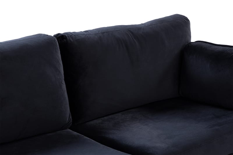 Bloom 3-seter Sofa - Svart - Møbler - Sofaer - Sofa 3 seter