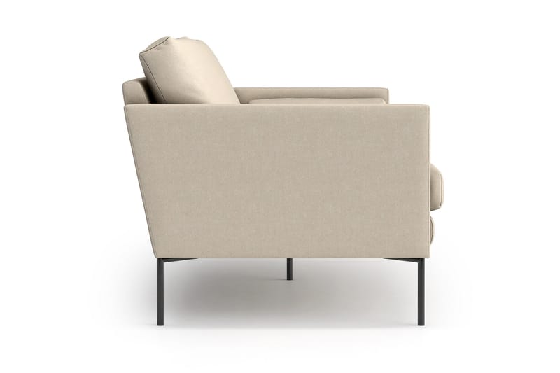 Blues 3-seter Sofa - Beige - Skinnsofaer - Fløyel sofaer - Sofa 3 seter - 4 seter sofa - Sofaer - 2 seter sofa