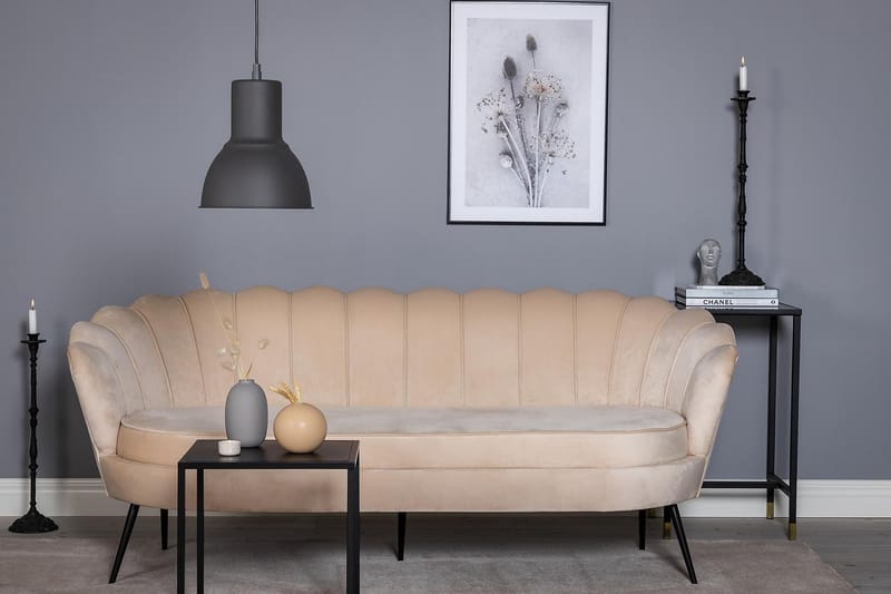 Calais 3-seters Sofa - Beige - Møbler - Sofaer - Sofa 3 seter