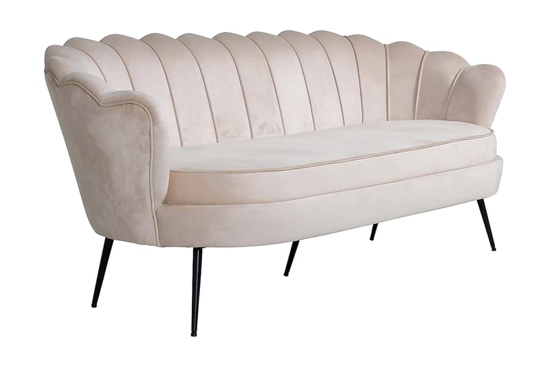 Calais 3-seters Sofa - Beige - Møbler - Sofaer - Sofa 3 seter