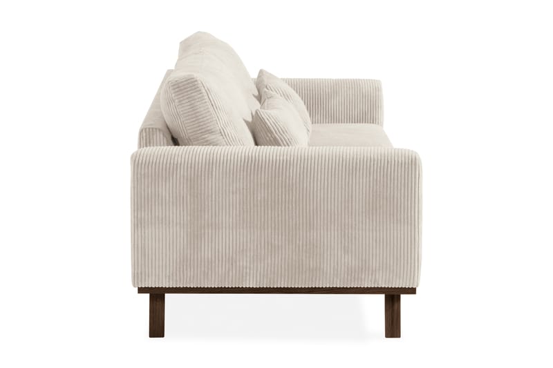 Copenhagen 3-seters Manchester Sofa 223 cm - Beige / Lys - Møbler - Sofaer - Sofa 3 seter