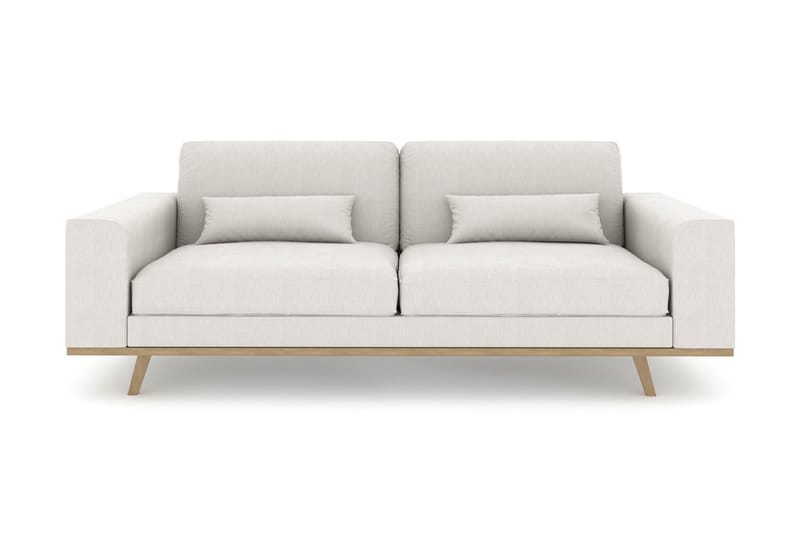 Copenhagen 3-seters Sofa Lin - Beige - Sofa 3 seter