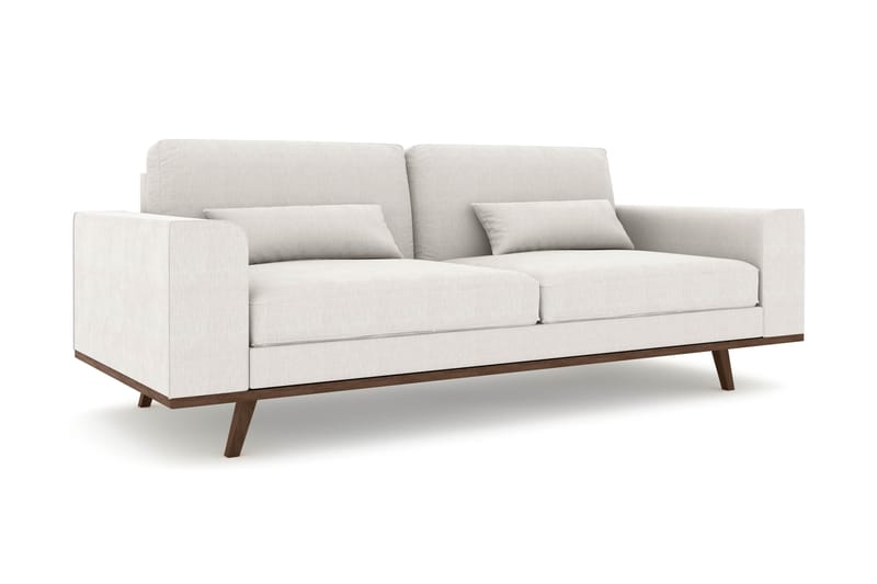 Copenhagen 3-seters Sofa Lin - Beige - Møbler - Sofaer - Sofa 3 seter