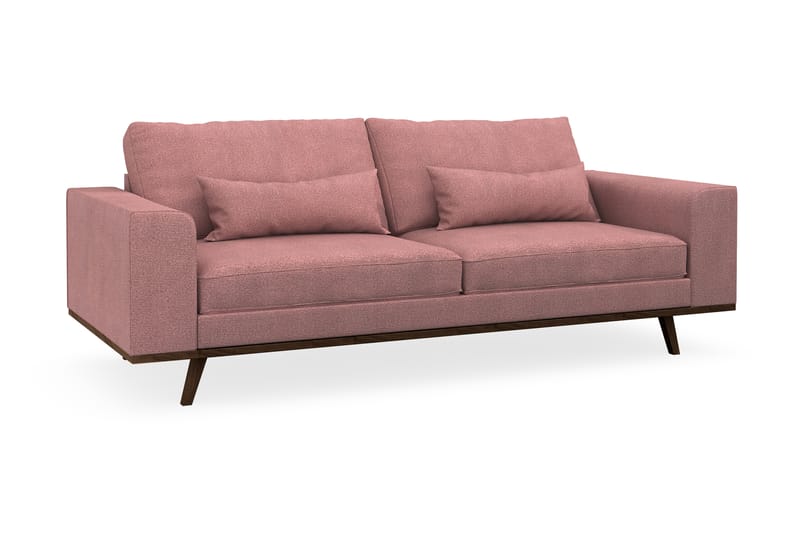 Copenhagen 3-seters Sofa Lin - Lyserød - Møbler - Sofaer - Sofa 3 seter