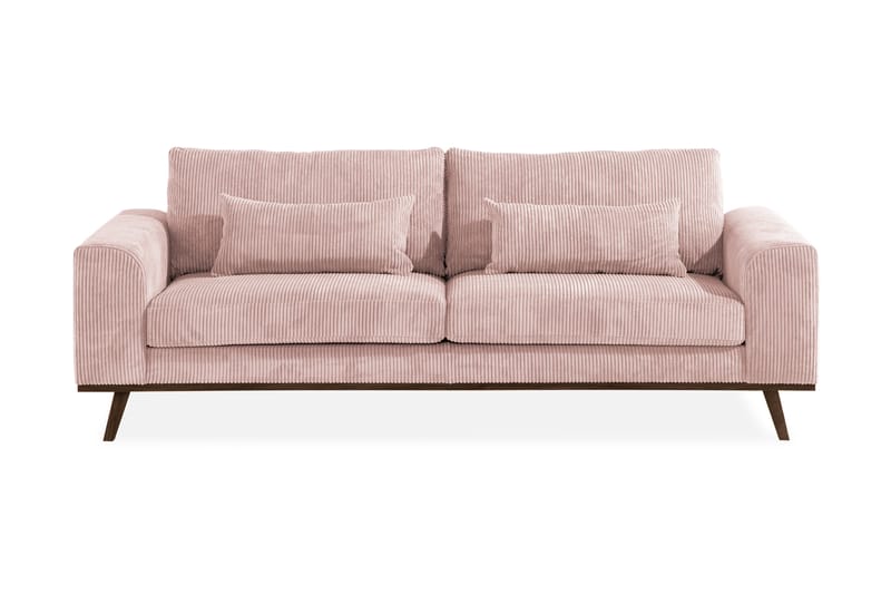 Copenhagen 3-seters Sofa Lin - Lyserød - Møbler - Sofaer - Sofa 3 seter