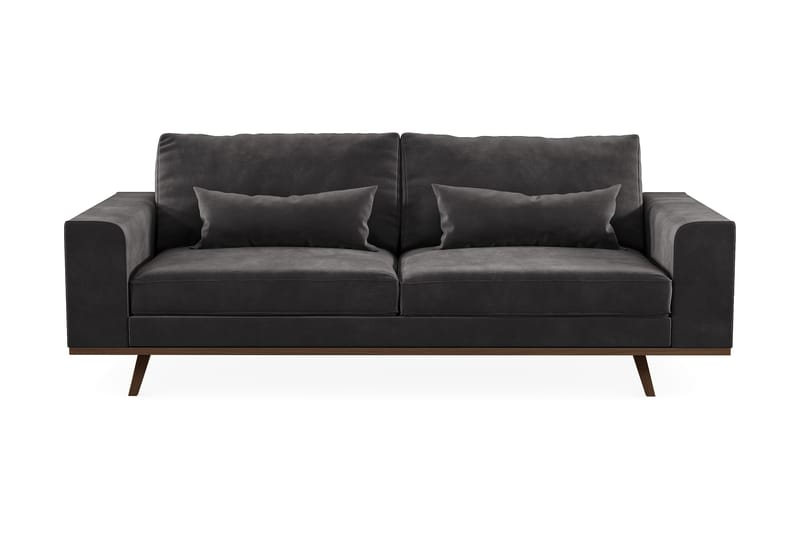 Copenhagen 3-seters Sofa Lin - Mørkegrå - Møbler - Sofaer - Sofa 3 seter