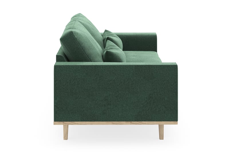 Copenhagen 3-seters Sofa Lin - Skinnsofaer - Fløyel sofaer - Sofa 3 seter - 4 seter sofa - Sofaer - 2 seter sofa