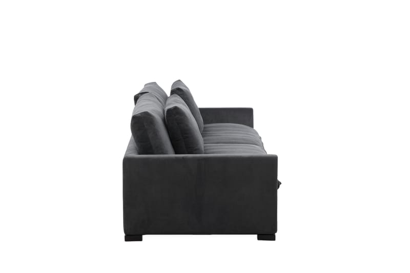 Durham 3-seters Sofa - Mørkegrå Manchester - Møbler - Sofaer - Sofa 3 seter