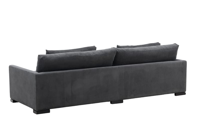 Durham 3-seters Sofa - Mørkegrå Manchester - Møbler - Sofaer - Sofa 3 seter