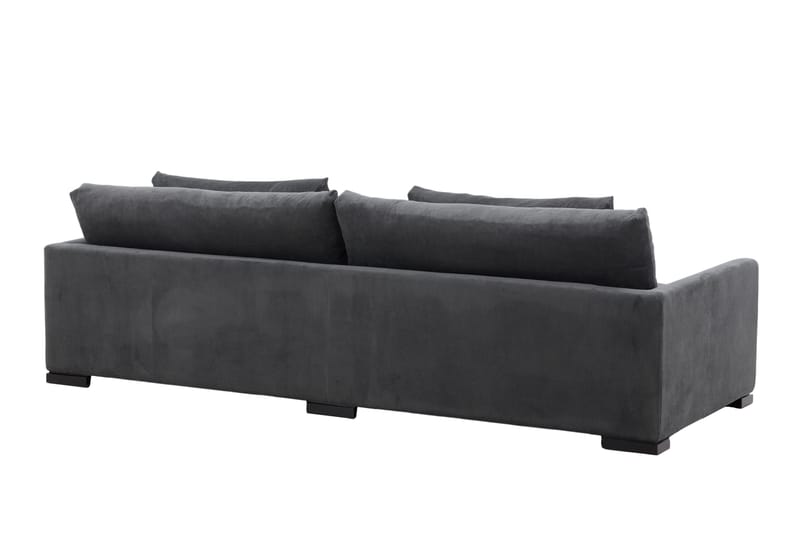 Durham 3-seters Sofa - Mørkegrå Manchester - Møbler - Sofaer - Sofa 3 seter