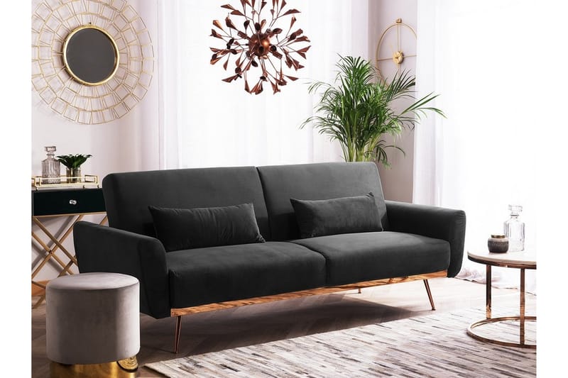 Eina Sofa 2-4 seter - Svart - Møbler - Sofaer - Sofa 3 seter