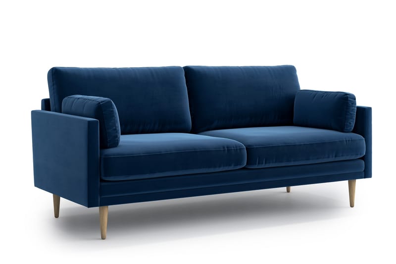 Emilly 3-seter Sofa - Marineblå - Møbler - Sofaer - Sofa 3 seter