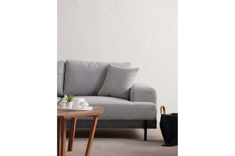 Eti Sofa 3-seter - Grå - Møbler - Sofaer - Sofa 3 seter