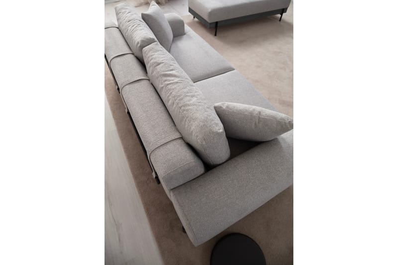 Eti Sofa 3-seter - Grå - Møbler - Sofaer - Sofa 3 seter