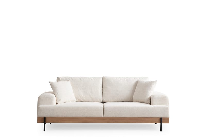 Eti Sofa 3-seter - Hvit - Møbler - Sofaer - Sofa 3 seter