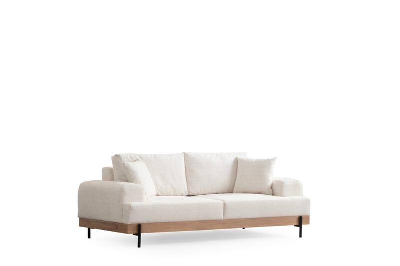 Eti Sofa 3-seter - Hvit - Møbler - Sofaer - Sofa 3 seter