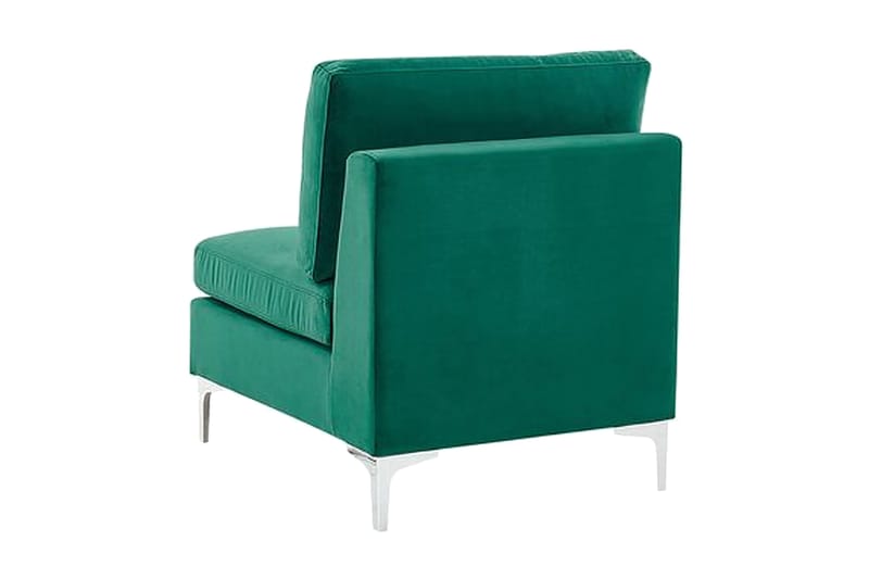 Evja 3-seters Sofa - Fløyel/Grønn - Møbler - Sofaer - Sofa 3 seter