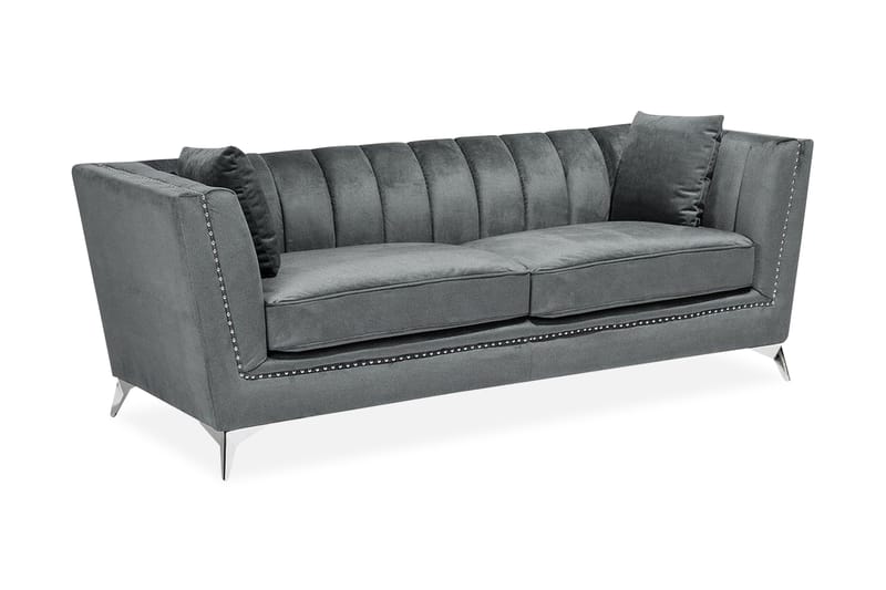 Gaula Sofa 3-seter - Grå - Møbler - Sofaer - Sofa 3 seter