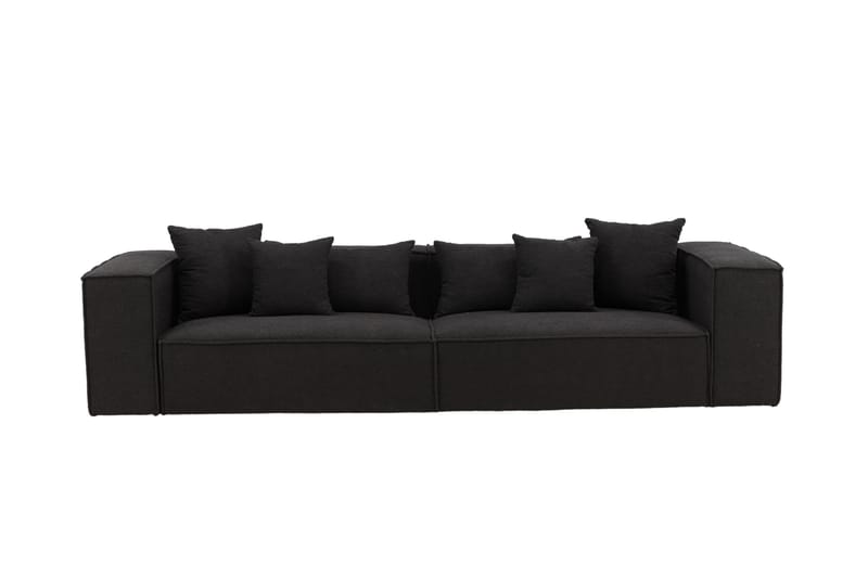 Gillholmen Sofa 3-seter - Svart/Mørkegrå - Møbler - Sofaer - Sofa 3 seter