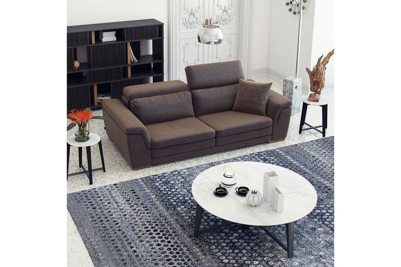 Herekino Sofa 3-seters - Grå - Møbler - Sofaer - Sofa 3 seter