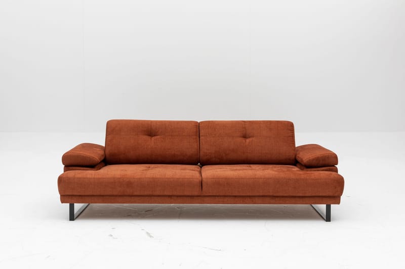 Kitimat Sofa 3-seters - Oransje - Møbler - Sofaer - Sofa 3 seter