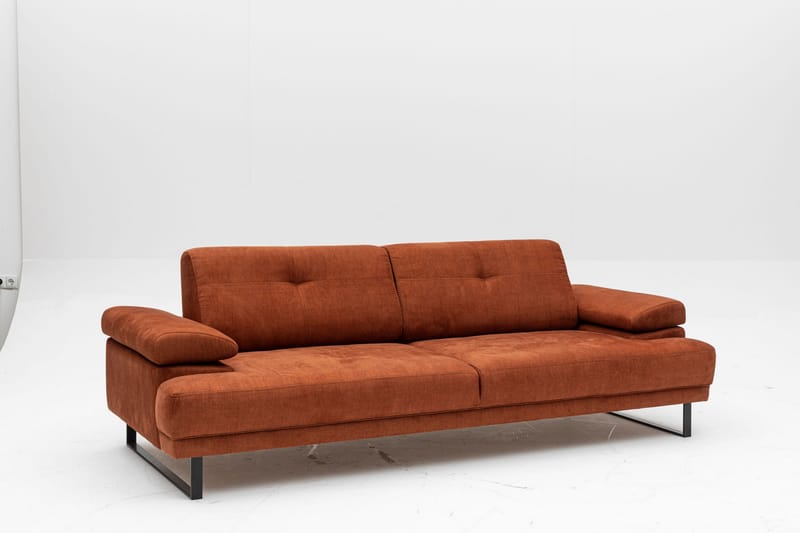 Kitimat Sofa 3-seters - Oransje - Møbler - Sofaer - Sofa 3 seter