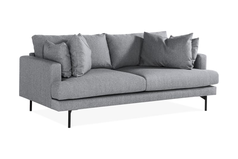 Menard 3-seter Sofa - Grå - Møbler - Sofaer - Sofa 3 seter