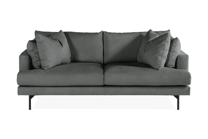 Menard 3-seter Sofa - Grå - Møbler - Sofaer - Sofa 3 seter