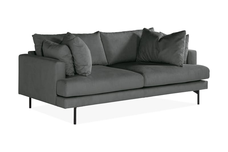 Menard 3-seter Sofa - Grå - Møbler - Sofaer - Sofa 3 seter