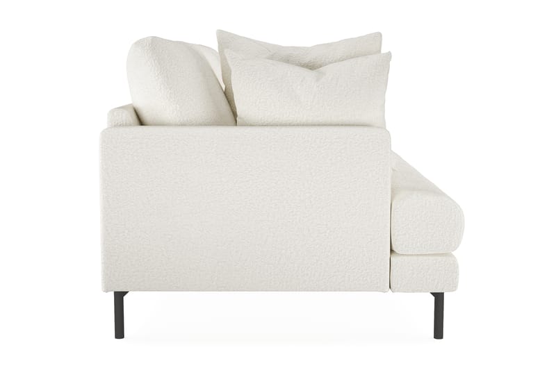 Menard 3-seter Sofa - Hvit Bouclé - Møbler - Sofaer - Sofa 3 seter