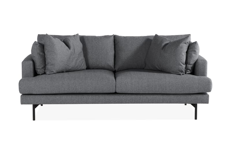 Menard 3-seter Sofa - Mørkegrå - Møbler - Sofaer - Sofa 3 seter